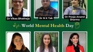 Business News | Voices for Wellness: Expert Insights on Mental Health Day