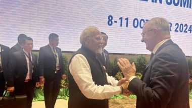 World News | PM Modi Meets Australian PM Albanese; Engages with Global Leaders at ASEAN-India Summit