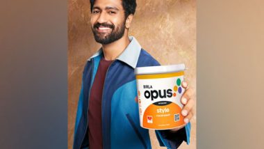 Business News | Birla Opus Paints Ropes in Vicky Kaushal and Rashmika Mandanna for Their Latest Campaign 'Naye Zamane Ka Naya Paint'