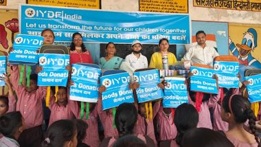 Business News | IYDF and VAXMART Unite to Support Education for Students in Meerut with Donation of School Supplies and Fun Activities