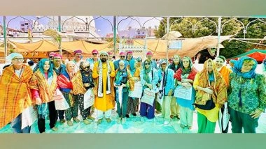 World News | Haji Syed Salman Chishty Welcomes EU Delegation for Spiritual Ziyarat at Dargah Ajmer Sharif