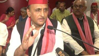 India News | Akhilesh Yadav Slams BJP over Sealing of Jai Prakash Narayan International Centre