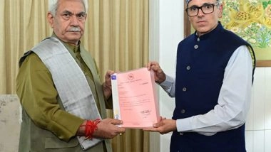 India News | J-K: Omar Abdullah Stakes Claim to Form Government, Hints at Probable Dates of Swearing-in Ceremony