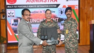 India News | Army Chief Launches 'Agniastra' Multi-target Detonation Device During Gangtok Conference