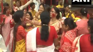 India News | West Bengal: Women Celebrate 'Sindur Khela' in Siliguri