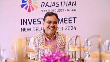 Business News | Rising Rajasthan Global Investment Summit 2024: Rajasthan CM to Lead Delegation to Germany, UK