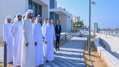 World News | Ajman Ruler Inspects Ajman Hotel Expansion Project