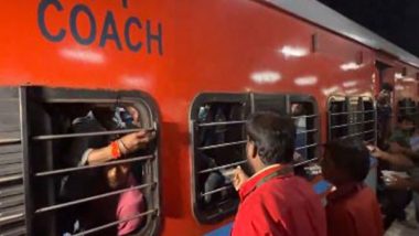 India News | Special Train with Passengers Affected by Bagmati Express Collision Arrives in Darbhanga