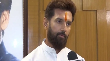 India News | Centre Hands over Chirag Paswan's 'Z Category' Security Cover from SSB to CRPF