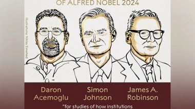 World News | Nobel Economics Prize Awarded for Research into Differences in Prosperity Between Nations