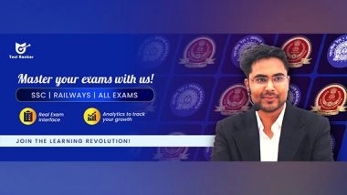 Business News | Gagan Pratap Launches Test Ranker: Revolutionizing Mock Test Preparation for SSC, Railway, and Competitive Exams