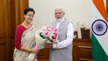 India News | Delhi CM Atishi Meets PM Modi