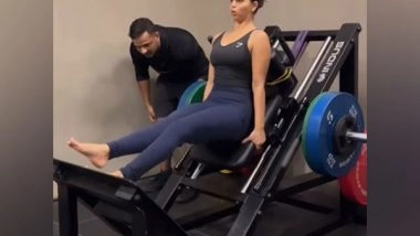 Entertainment News | Monday Motivation: Suhana Khan Shares Video of Her Working out at a Gym