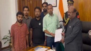 India News | WB Governor Recieves Memorandum from Junior Doctor's Front on Their Concern About  RG Kar Rape Case