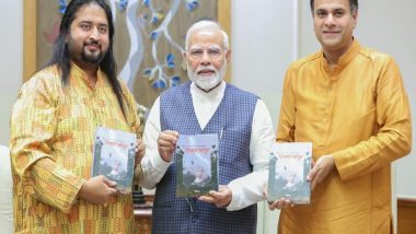 India News | PM Modi Launches Biography of Classical Musician Bharat Balvalli