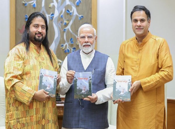 India News | PM Modi Launches Biography of Classical Musician Bharat Balvalli