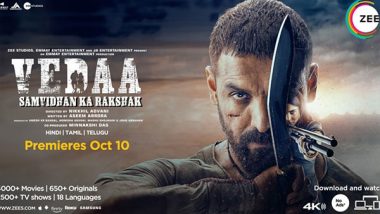 Business News | Unmissable New Movies on ZEE5: Vedaa Takes Action and Drama to New Heights