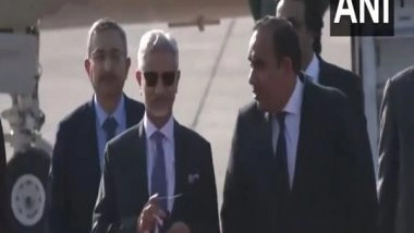 World News |  EAM Jaishankar Arrives in Islamabad for 23rd SCO Summit