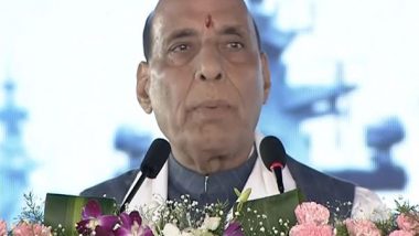 India News | Defence Minister Rajnath Singh Lays Foundation Stone for India's 2nd VLF Station