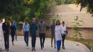 World News | Jaishankar Takes a Morning Walk at Indian High Commission in Pakistan