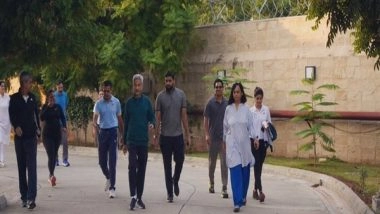 World News | Jaishankar Takes a Morning Walk at Indian High Commission in Pakistan