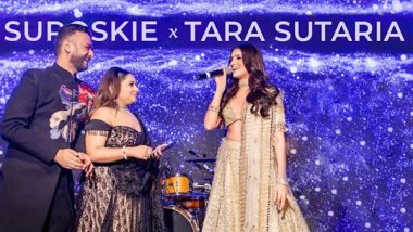 Business News | Tara Sutaria Joins Suroskie's Glamorous Sufi Night as the Brand Ambassador for Hair Care Range