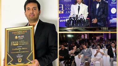 Business News | Fasihuddin Mirza Honored with the Enterprise Architecture Excellence Award at the Global Excellence Awards 2024