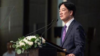 World News | Taiwan's President Vows to Defend Democracy Amid China's Military Drills