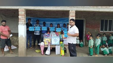 Business News | IYDF and Bhanu Traders Host Charity Event at Public School in Uttar Pradesh, Bringing Care and Support to Children