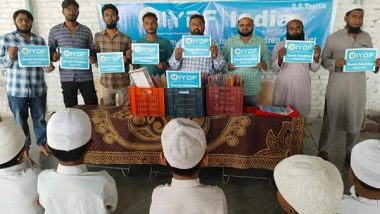 Business News | IYDF and S.S Textile Ignite the Light of Learning for Orphanage Children