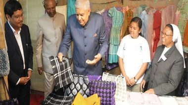 India News | Vice President Jagdeep Dhankhar Lays Foundation for Meghalaya Skill and Innovation Hub
