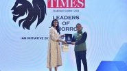 Business News | White Lotus Founder & CEO, Pavan Kumar, Felicitated at Times Leaders of Tomorrow