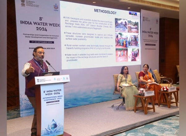 Business News | Innovating for Water Security: The Art of Living's Vision at the 8th India Water Week-2024