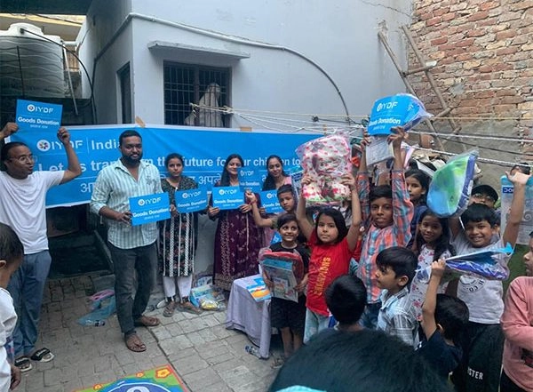 Business News | IYDF and Mikel Creation Spread Hope and Joy to Children at Anganwadi Kendra, Delhi