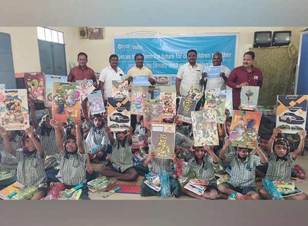 Business News | IYDF and Sri Srinivasa Enterprise Bring Joy and Support to Rural Children in Tamil Nadu