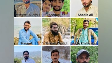 World News | 9 Baloch Citizens Forcibly Abducted by Pakistani Authorities in the Latest Act of Atrocities Against the Community