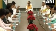 India News | Union Agriculture Minister Shivraj Singh Chouhan Holds Meeting with Farmers Union