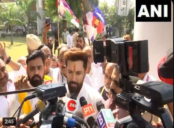 India News | BJP Under PM Modi's Leadership Will Be Victorious in Upcoming Assembly Polls: Chirag Paswan