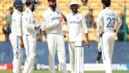 Sports News | 1st Test: New Zealand Exude Control over India Despite Losing Latham (Day 2, Tea)
