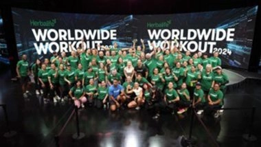 Business News | Herbalife Sets GUINNESS WORLD RECORDS&trade; Title with 2024 Worldwide Workout