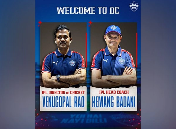 Sports News | Delhi Capitals Announce Hemang Badani as Head Coach, Venugopal Rao Appointed Director of Cricket