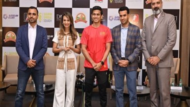 Business News | Saurav Ghosal Inaugurates Squash Academy at Dosti West County - Balkum, Thane (W)