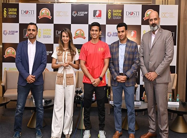 Business News | Saurav Ghosal Inaugurates Squash Academy at Dosti West County - Balkum, Thane (W)