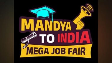 Business News | 'Mandya to India' Job Fair to Start from Friday