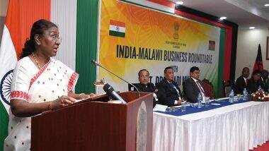 World News | India is Malawi's Fourth Largest Trading Partner, Has Invested USD 500 Million There: President Droupadi Murmu