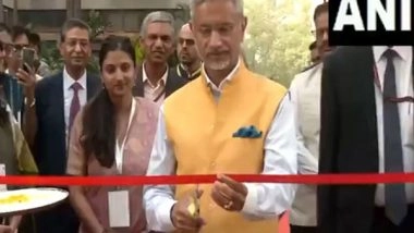 World News | Silent Conversation Exhibition: EAM Jaishankar Appeals to Support Tribal Artists by Purchasing Their Artwork