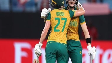 Sports News | Women's T20 World Cup: South Africa Stun Defending Champions Australia to Reach Final