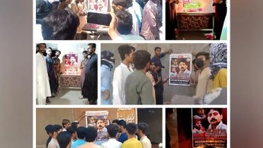 World News | Pakistan: Jeay Sindh Freedom Movement Pays Tribute to Goro Sindhi, Demands Death Sentence for Killers