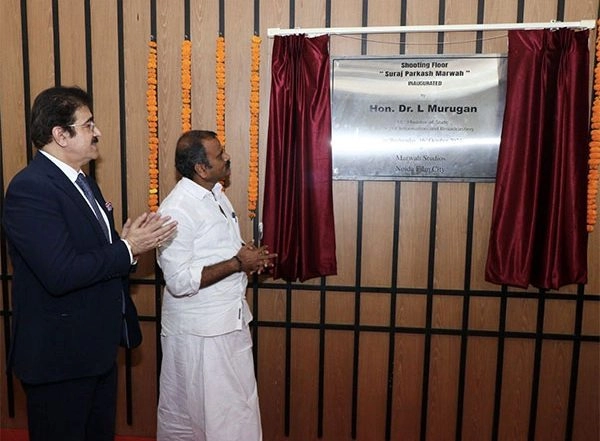 Business News | Suraj Parkash Marwah Shooting Floor Inaugurated by Dr. L. Murugan, MoS for Information and Broadcasting