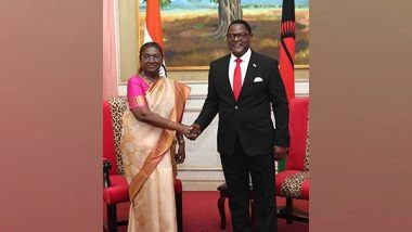 World News | President Droupadi Murmu Meets Malawi President, Signs MOUs to Strengthen Diplomatic Ties